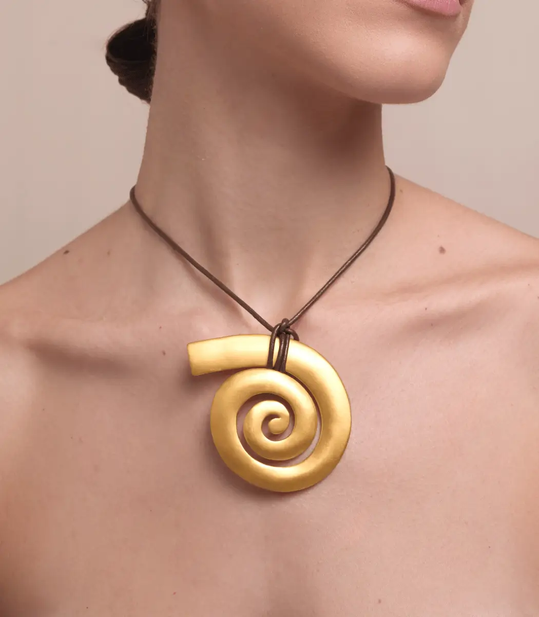 Muhu Leather Necklace - Image 3