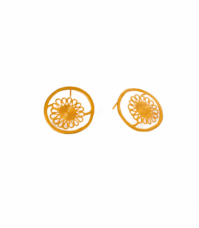 Monocero Circle Earrings - Image 3