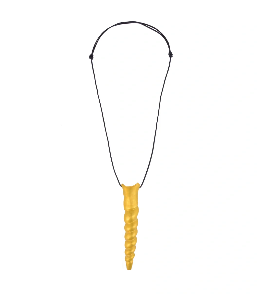 Tumi Leather Necklace