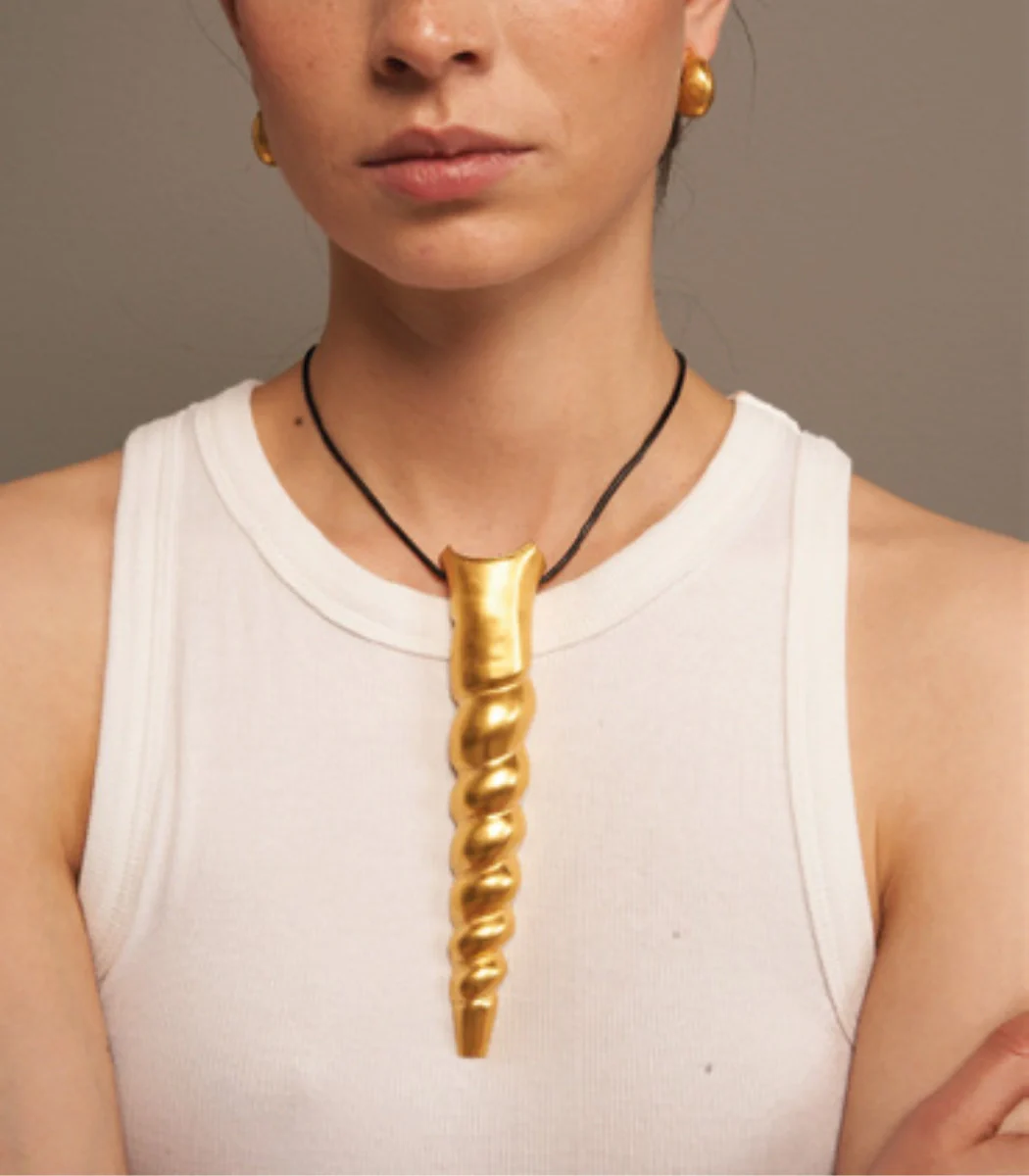 Tumi Leather Necklace - Image 3