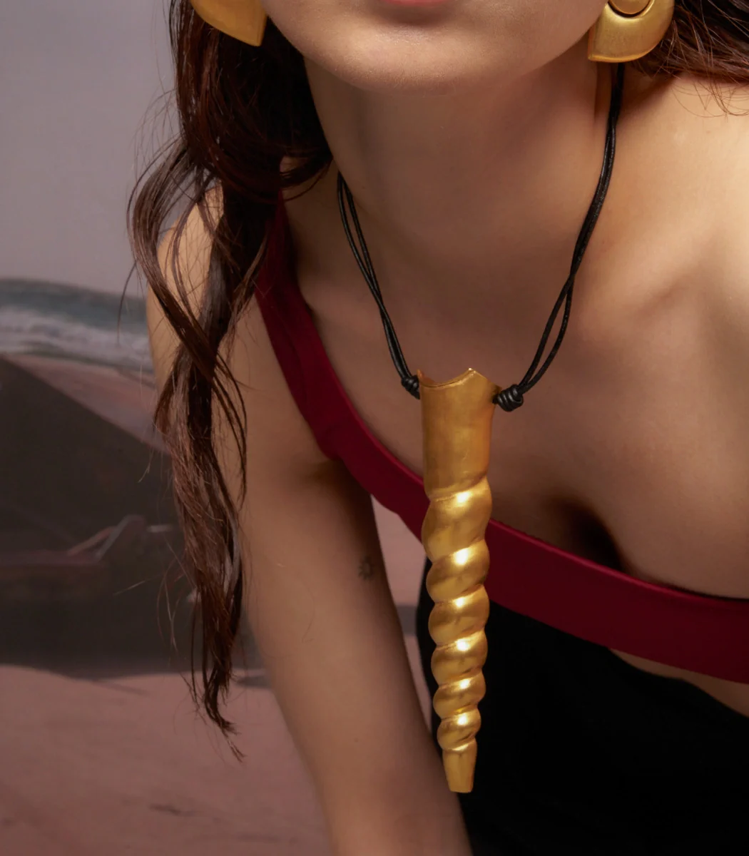 Tumi Leather Necklace - Image 6