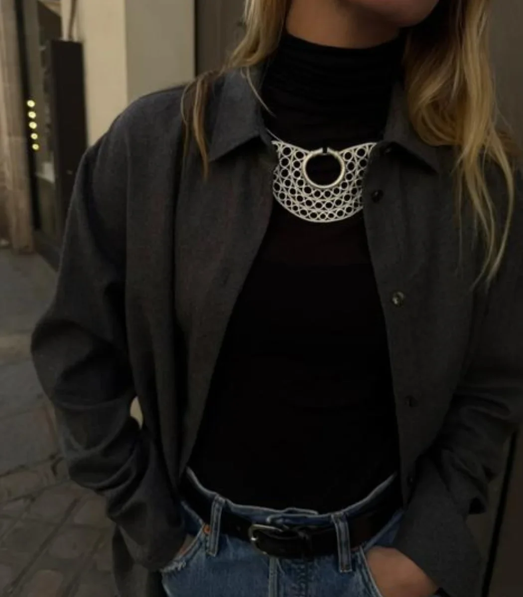 Yara Silver Necklace - Image 3
